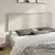 Produktbild 4 för Sänggavel vit 184x6x82,5 cm massiv furu