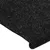 Produktbild 7 för Trappstegsmattor självhäftande 15 st 65x24,5x3,5 cm antracit