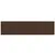 Produktbild 3 för Väggpaneler 12 st brun 60x15 cm tyg 1,08 m