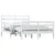 Produktbild 3 för Sängram massiv furu 120x200 cm vit