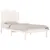 Produktbild 3 för Sängram vit massiv furu 90x200 cm