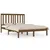 Produktbild 2 för Sängram honungsbrun massiv furu 135x190 cm dubbel