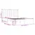 Produktbild 6 för Sängram vit massiv furu 120x200 cm