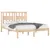 Produktbild 3 för Sängram massiv furu 135x190 cm