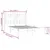 Produktbild 6 för Sängram vit massiv furu 120x200 cm