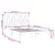 Produktbild 6 för Sängram vit massiv furu 140x190 cm