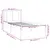 Produktbild 6 för Sängram vit massiv furu 100x200 cm
