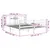 Produktbild 5 för Sängram vit massiv furu 150x200 cm
