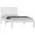 Produktbild 3 för Sängram vit massiv furu 100x200 cm