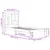 Produktbild 6 för Sängram vit massiv furu 90x190 cm