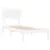 Produktbild 4 för Sängram massiv furu 90x190 cm vit