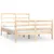 Produktbild 2 för Sängram massiv furu 140x190 cm