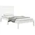 Produktbild 3 för Sängram vit massiv furu 90x190 cm
