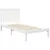 Produktbild 4 för Sängram vit massiv furu 90x190 cm