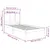 Produktbild 6 för Sängram vit massiv furu 90x190 cm