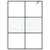 Produktbild 3 för Duschvägg svart 140x195 cm halvfrostat ESG-glas