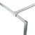 Produktbild 6 för Duschvägg silver 80x195 cm klart ESG-glas