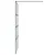 Produktbild 4 för Duschvägg svart 140x195 cm halvfrostat ESG-glas