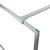 Produktbild 6 för Duschvägg silver 140x195 cm klart ESG-glas