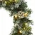 Produktbild 3 för Julkrans med lysdioder grön 60 cm PVC