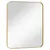 Produktbild 3 för Väggmonterad spegel guld 50x60 cm rektangulär