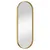 Produktbild 3 för Väggmonterad spegel guld 15x40 cm ovan