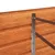 Produktbild 7 för Odlingslåda rostig 320x80x77 cm rosttrögt stål