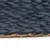 Produktbild 5 för Flätad matta vändbar marinblå och naturfärg 90 cm jute rund
