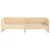 Produktbild 7 för Utdragbar dagbädd massiv furu 2x(90x200) cm