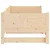 Produktbild 10 för Utdragbar dagbädd massiv furu 2x(90x200) cm