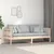 Produktbild 9 för Dagbädd 80x200 cm massiv furu