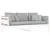 Produktbild 8 för Dagbädd vit 80x200 cm massiv furu