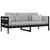 Produktbild 8 för Dagbädd svart 80x200 cm massiv furu