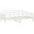 Produktbild 4 för Dagbädd vit massiv furu 90x190 cm