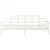 Produktbild 5 för Dagbädd vit massiv furu 90x190 cm