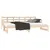 Produktbild 5 för Bäddsoffa massiv furu 2x(90x190) cm
