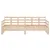 Produktbild 6 för Bäddsoffa massiv furu 2x(90x190) cm