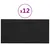 Produktbild 2 för Väggpaneler 12 st rosa 60x30 cm sammet 2,16 m²