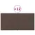Produktbild 2 för Väggpaneler 12 st taupe 30x15 cm tyg 0,54 m²