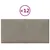 Produktbild 2 för Väggpaneler 12 st ljusgrå 30x15 cm sammet 0,54 m²