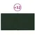 Produktbild 2 för Väggpaneler 12 st mörkgrön 30x15 cm sammet 0,54 m²
