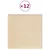 Produktbild 2 för Väggpaneler 12 st Gräddvit 30x30 cm tyg 1,08 m²
