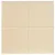 Produktbild 3 för Väggpaneler 12 st Gräddvit 30x30 cm tyg 1,08 m²
