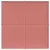 Produktbild 3 för Väggpaneler 12 st rosa 30x30 cm sammet 1,08 m²