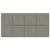 Produktbild 3 för Väggpaneler 12 st ljusgrå 60x30 cm tyg 2,16 m²
