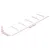Produktbild 8 för Väggpaneler 12 st gräddvit 90x15 cm sammet 1,62 m²