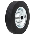 Hjul för stödhjul Ø20x5 cm solid gummi och stål