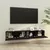 Produktbild 3 för Väggmonterade tv-bänkar 2 st svart 100x30x30 cm konstruerat trä