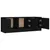 Produktbild 6 för Tv-bänk svart 102x35x36,5 cm konstruerat trä