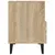 Produktbild 8 för Tv-bänk sonoma ek 80x36x50 cm konstruerat trä
